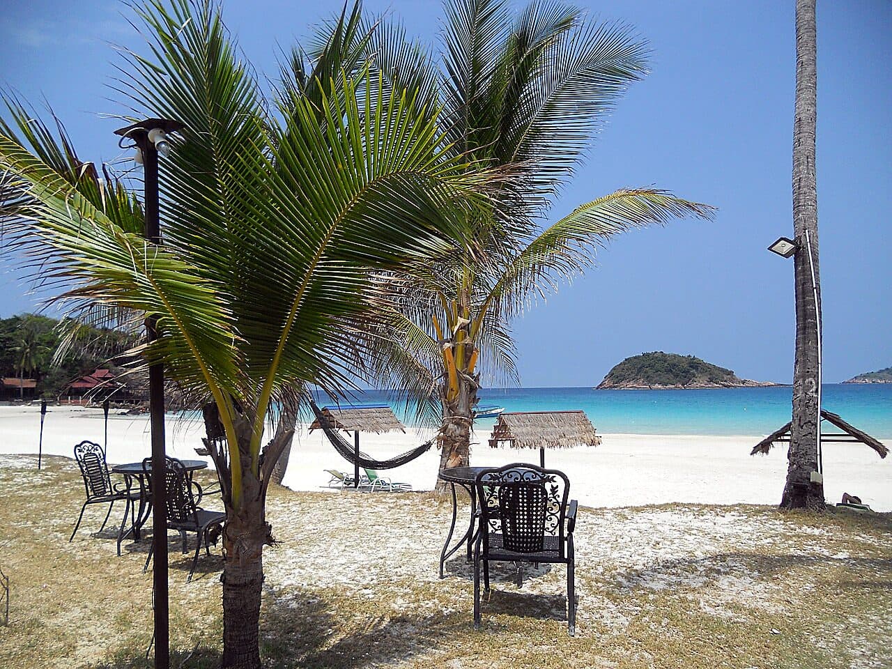 The clear, deep blue water around Pulau Redang, one of the best dive bases on Malaysia’s east coast